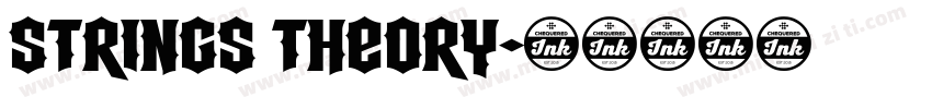 Strings Theory字体转换